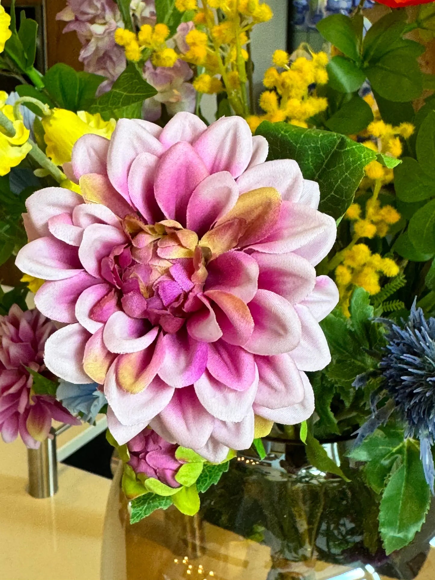 Kunstbloemen boeket Allerliefste