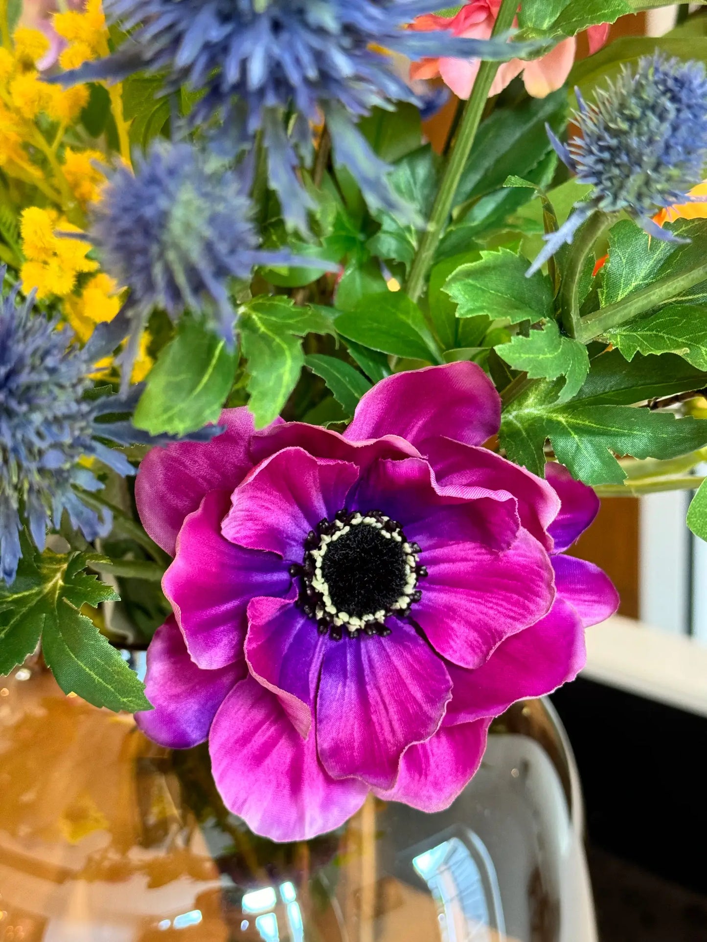 Kunstbloemen boeket Allerliefste