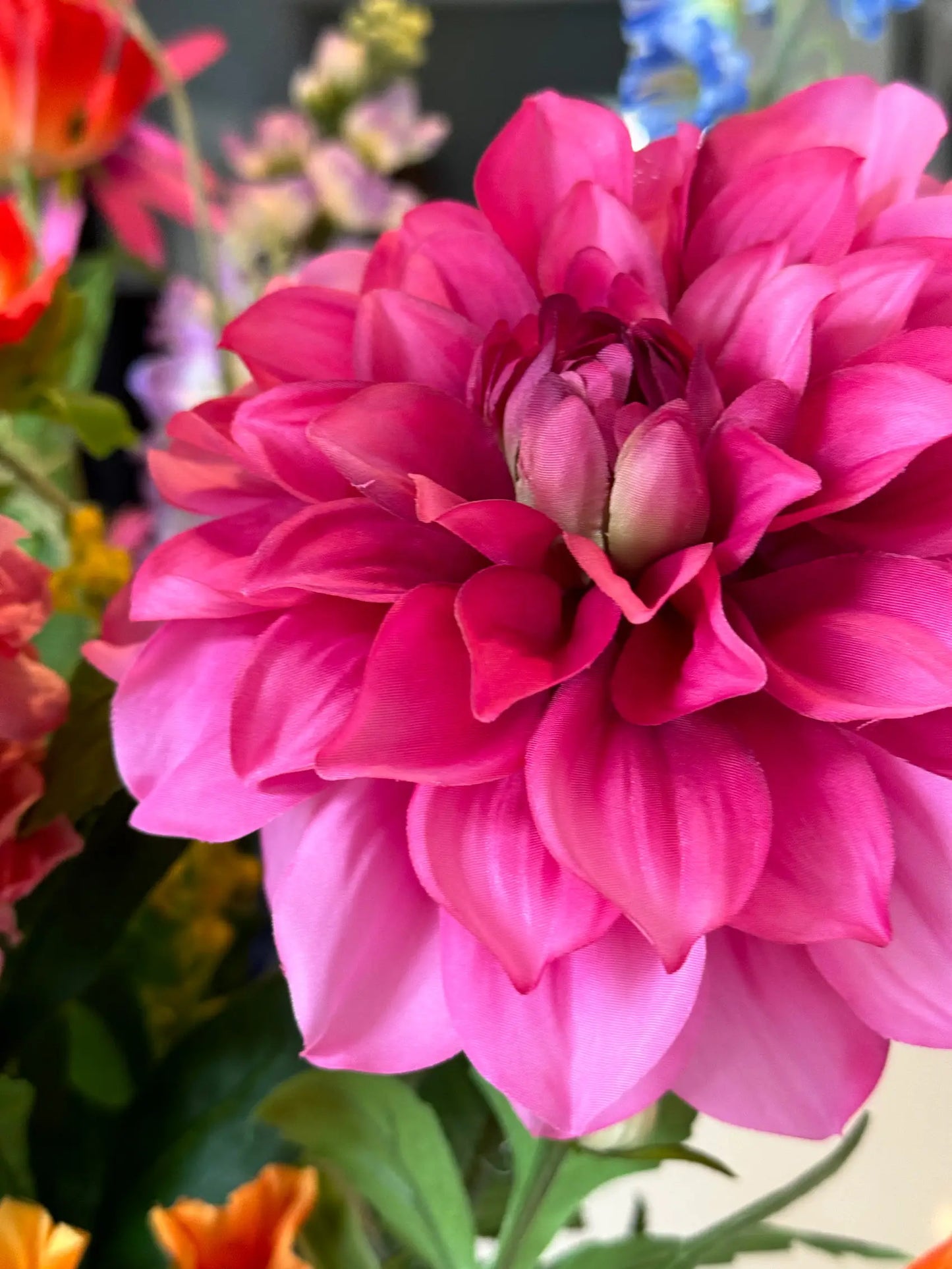 Kunstbloemen boeket Allerliefste