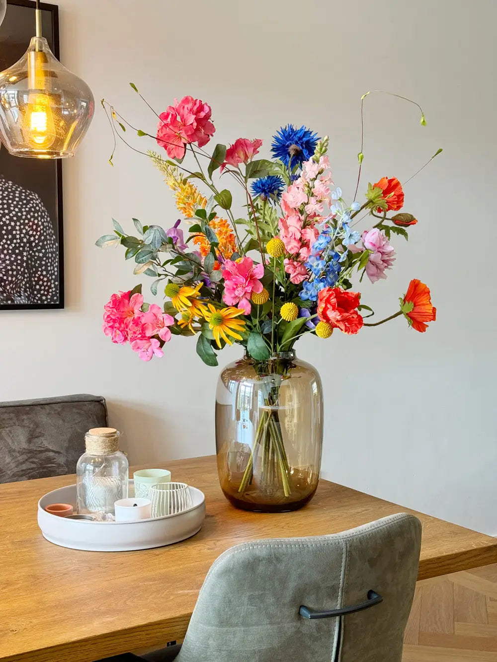 Kunstbloemen boeket XL Pracht & Praal