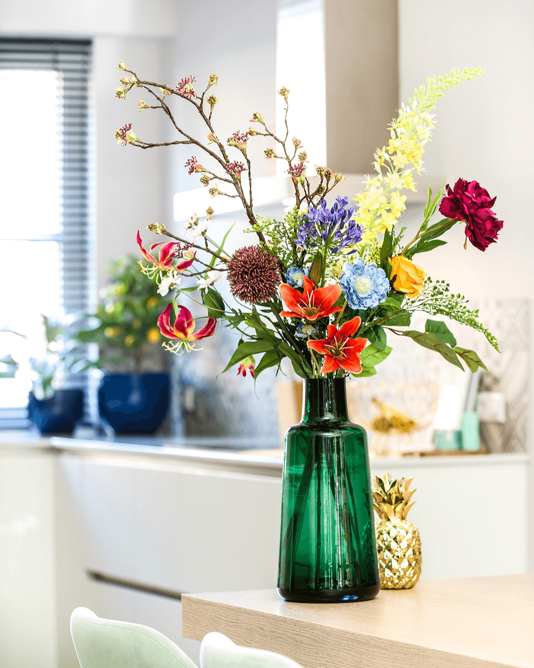 Kunstbloemen boeket Lente Weide - Blommo