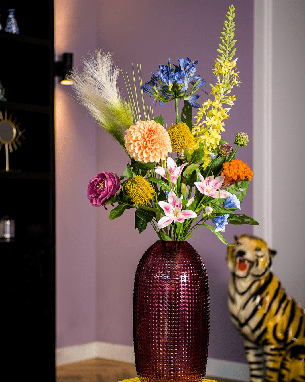 Kunstbloemen boeket Fluisterende Weide - Blommo