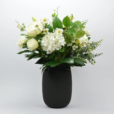 Kunstbloemen boeket Donzige Wolken - Blommo