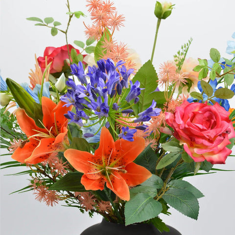 Kunstbloemen boeket Kleuren Knaller - Blommo