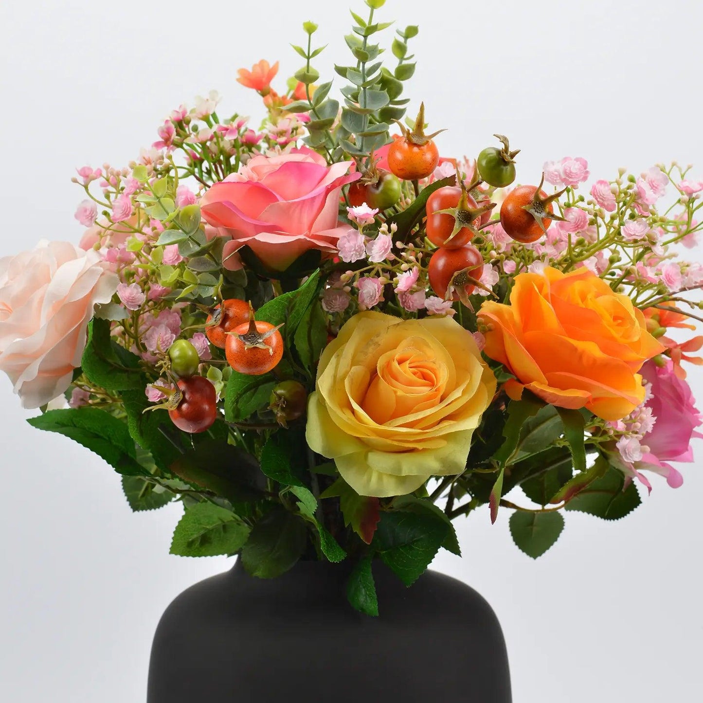 Kunstbloemen boeket Zoete Roos - Blommo
