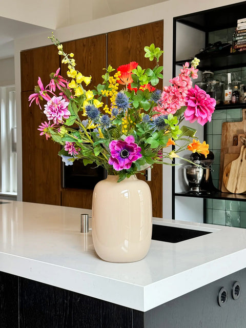 Kunstbloemen boeket Allerliefste