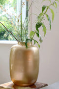 Vaas Artic M Goud Ø25 x H35 cm - Blommo