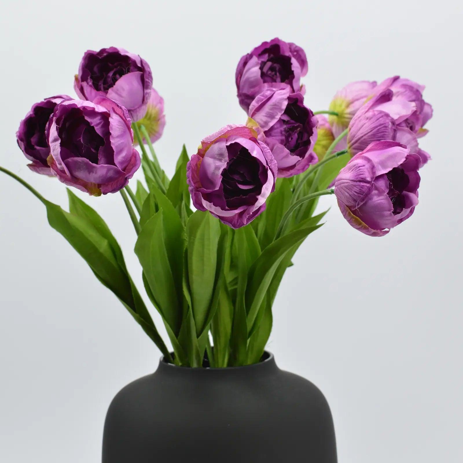 Bos 15 Paarse Kunst Tulpen - Blommo
