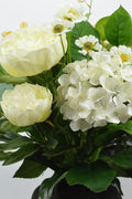 Kunstbloemen boeket Donzige Wolken - Blommo