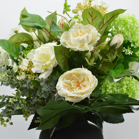 Kunstbloemen boeket Donzige Wolken - Blommo