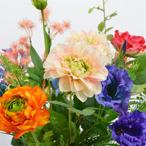 Kunstbloemen boeket Kleuren Knaller - Blommo