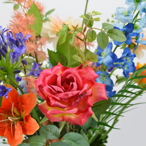 Kunstbloemen boeket Kleuren Knaller - Blommo
