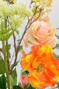 Kunstbloemen boeket Olijk Oranje - Blommo