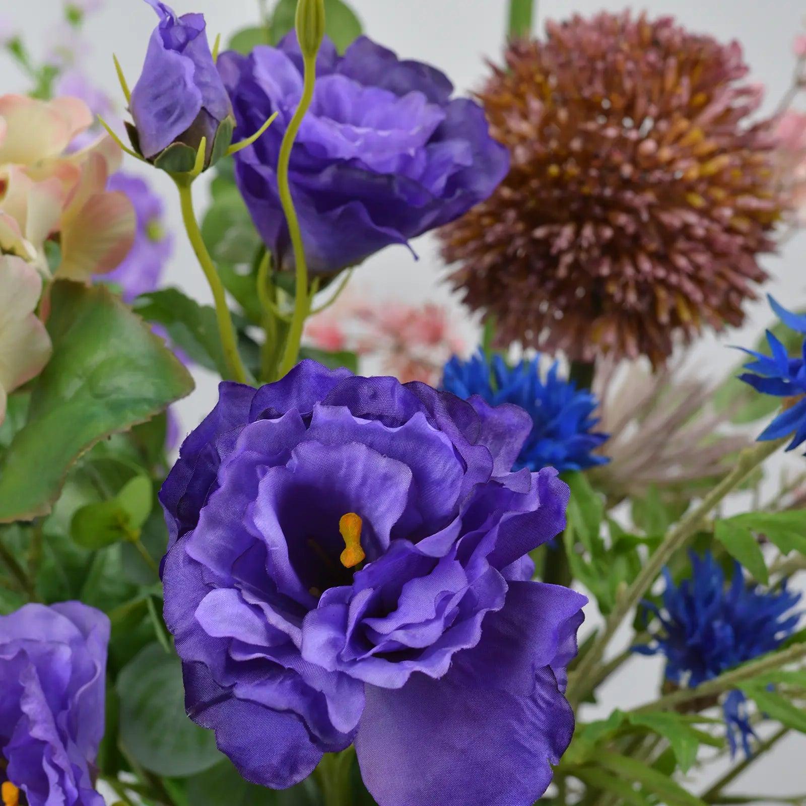 Kunstbloemen boeket Paarse Pracht - Blommo