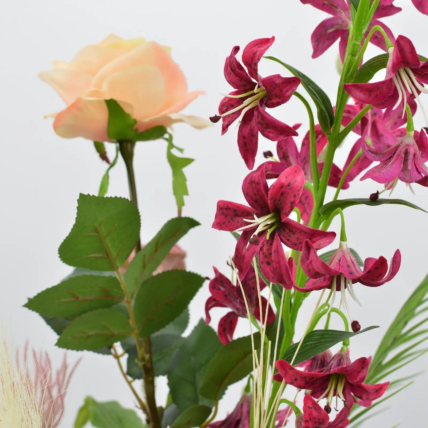 Kunstbloemen boeket Roze Gloed - Blommo