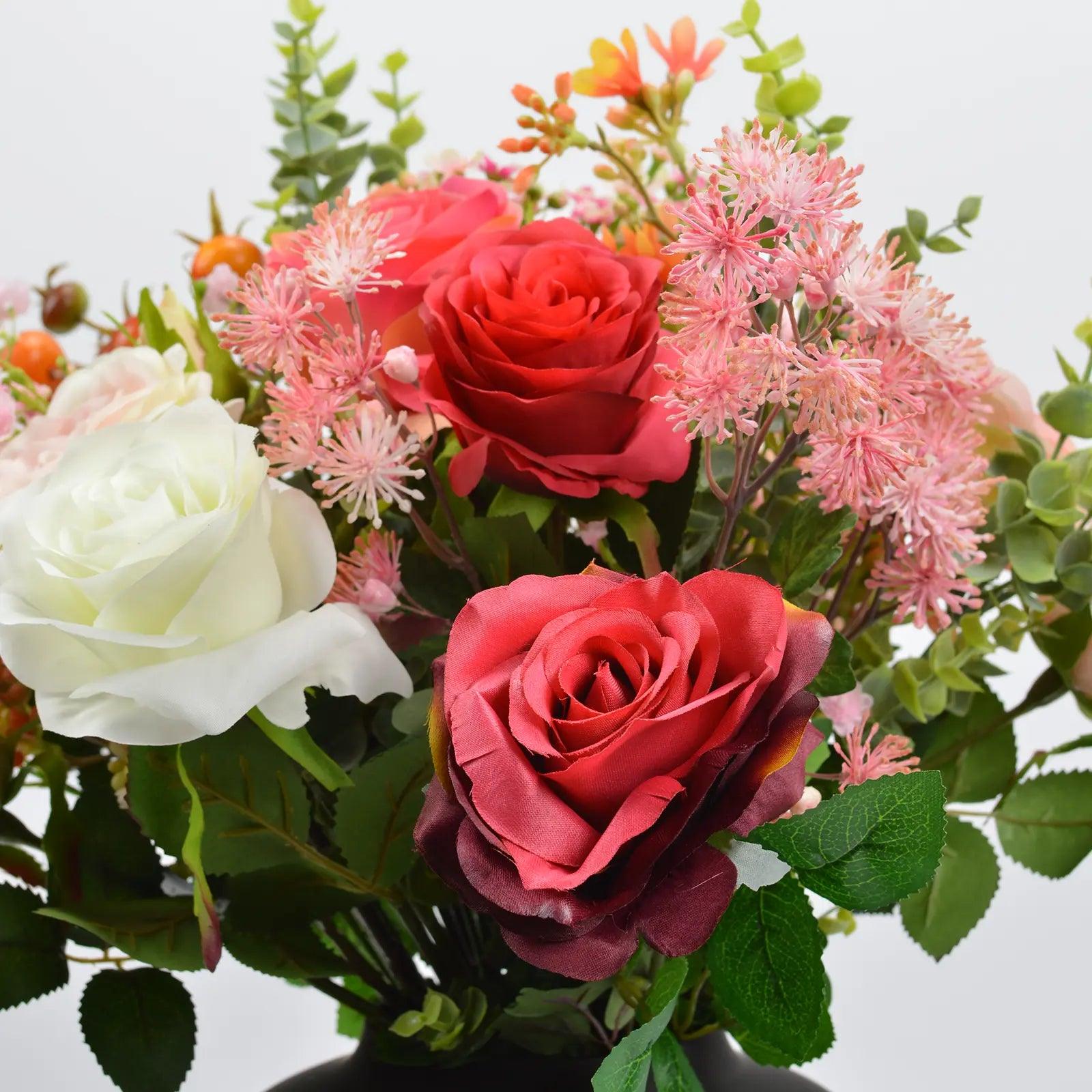 HNLMZ Kunstbloemen, 24 stuks, kunstbloemen om te knutselen, kunstbloemen decoratie, kleine kunstbloemen voor doe-het-zelf knutselen, scrapbooking, decoratie, bruiloften, feesten, thuis, tuin (oranje HNLMZ Kunstbloemen, 24 stuks, kunstbloemen om te knutselen, kunstbloemen decoratie, kleine kunstbloemen voor doe-het-zelf knutselen, scrapbooking, decoratie, bruiloften, feesten, thuis, tuin (oranje