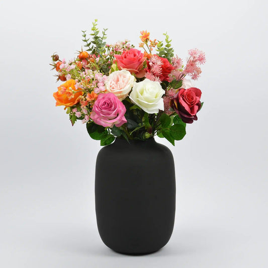 Kunstbloemen boeket Zoete Roos - Blommo