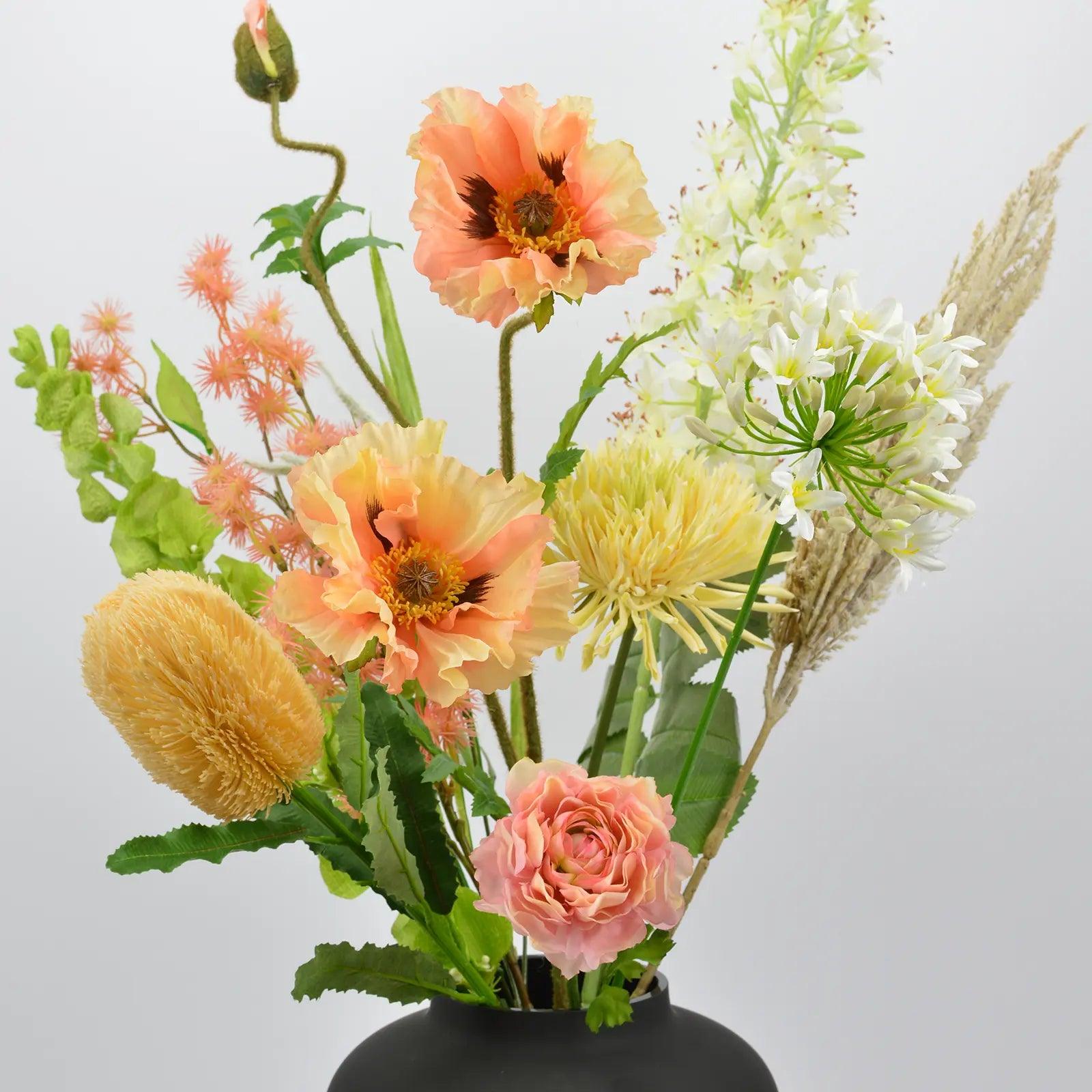 Kunstbloemen boeket Zonsondergang Gloed - Blommo