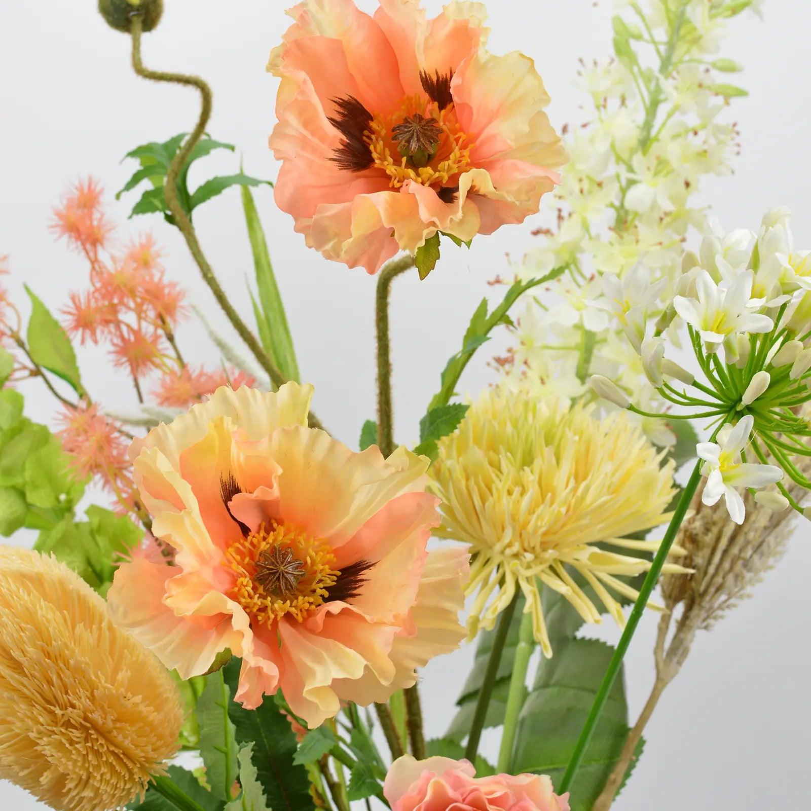 Kunstbloemen boeket Zonsondergang Gloed - Blommo