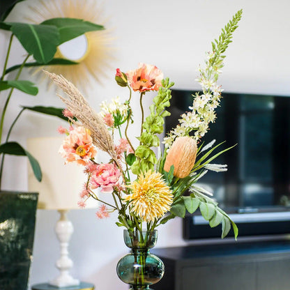 Kunstbloemen boeket Zonsondergang Gloed - Blommo